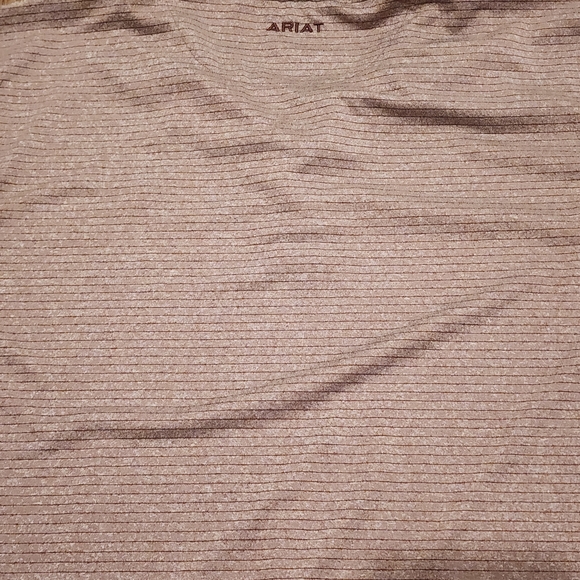 Ariat Men's Polo Shirt - Red - Picture 6 of 6